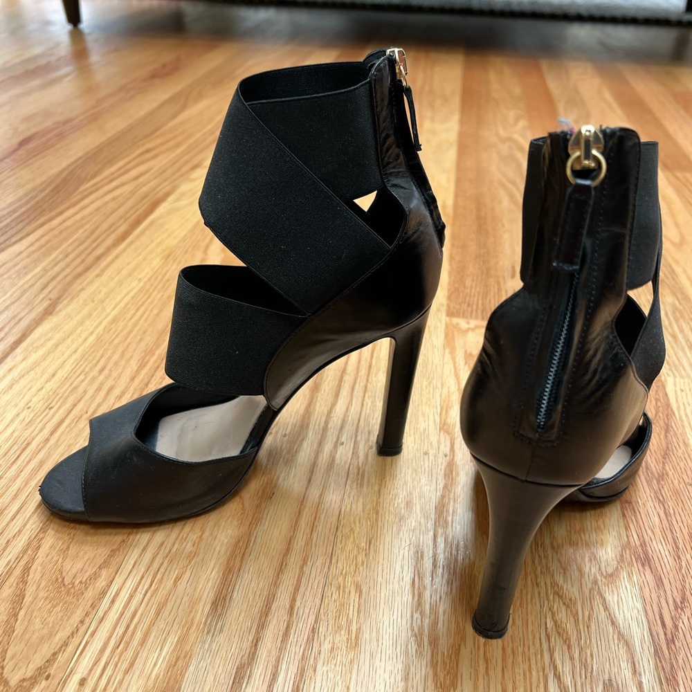 Diane von Furstenburg Black Heels